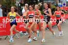 Elite Womens 5k, AJ Bell Great North 5k. Photo: David T. Hewitson/Sports for All Pics